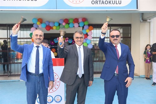 2024-2025 Eğitim Öğretim döneminin ilk ders zili çaldı.